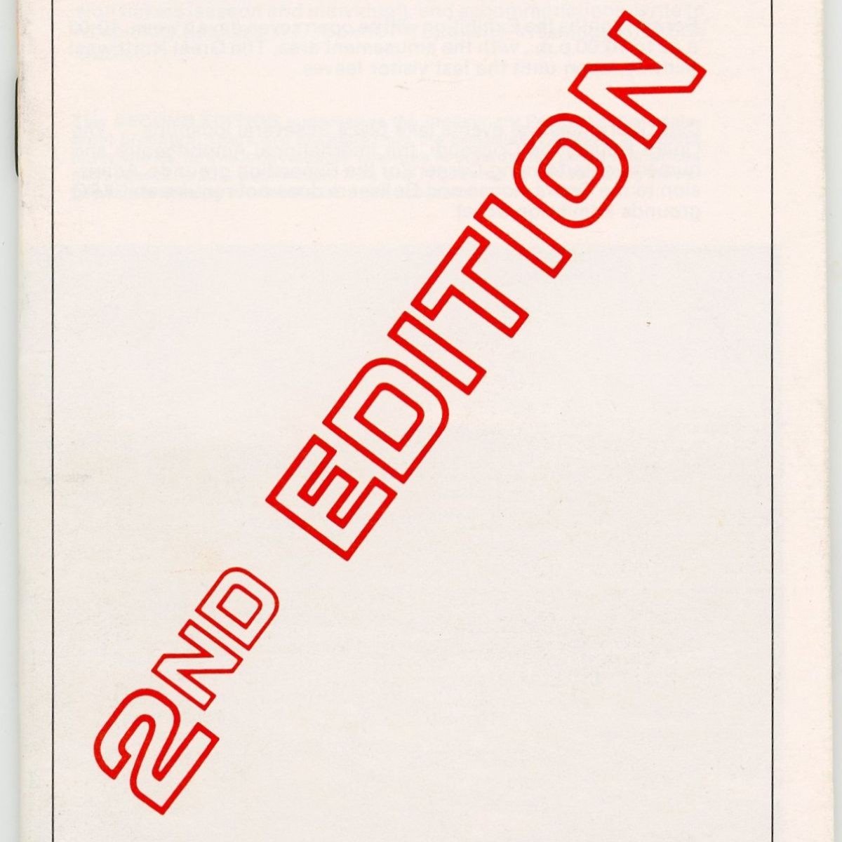 World Festival of Entertainment Brochure, 2nd Edition