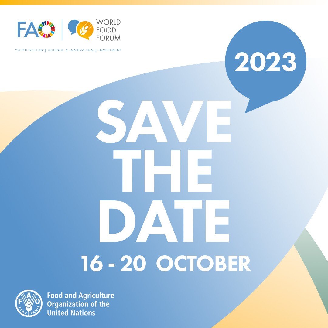 📣Registrations for World Food Forum 2023 are still open!

🌾Be a part of the movement towards transforming our agrifood systems for a better food future for all.

RFS will be there, and we are looking forward to connecting with you. 

🗓16-20 Octobe