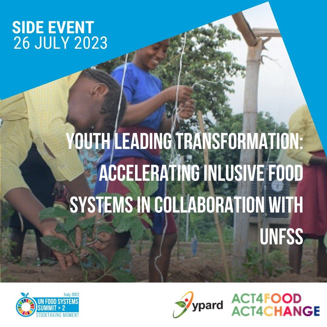 Do you want to examine the current roadblocks and explore solutions for continuous #youth inclusion? both in the hub and in the implementation of national pathways? Join us at the UNFSS+2 in Rome next week!

A great panel awaits:

1) Ms. Lina Mahy - 