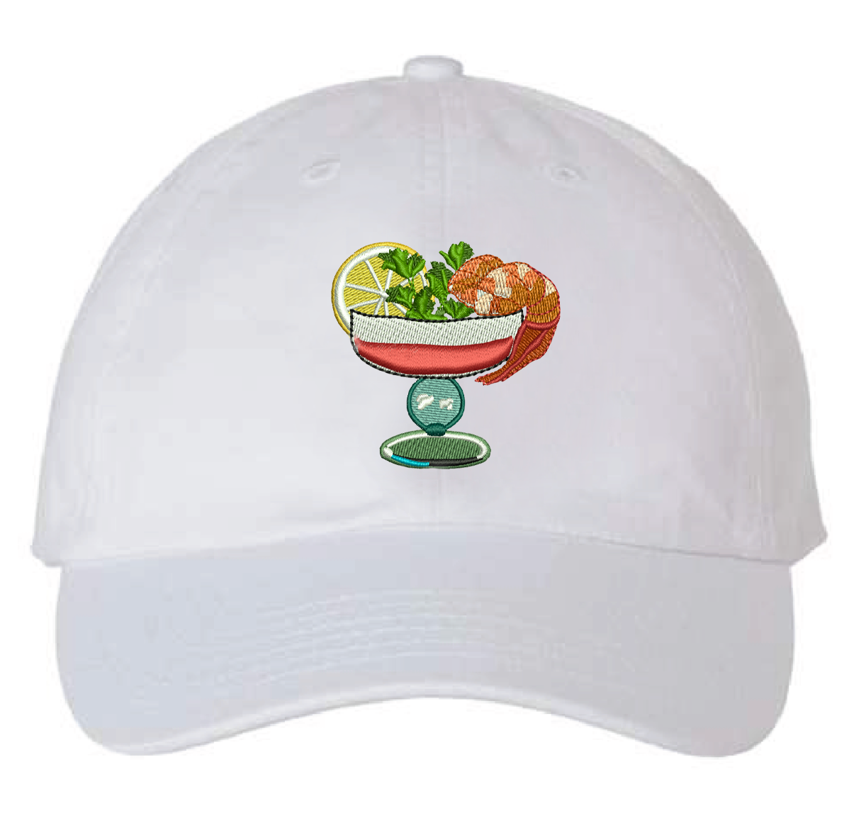 Shrimp Cocktail Cap in White (PRE-ORDER)