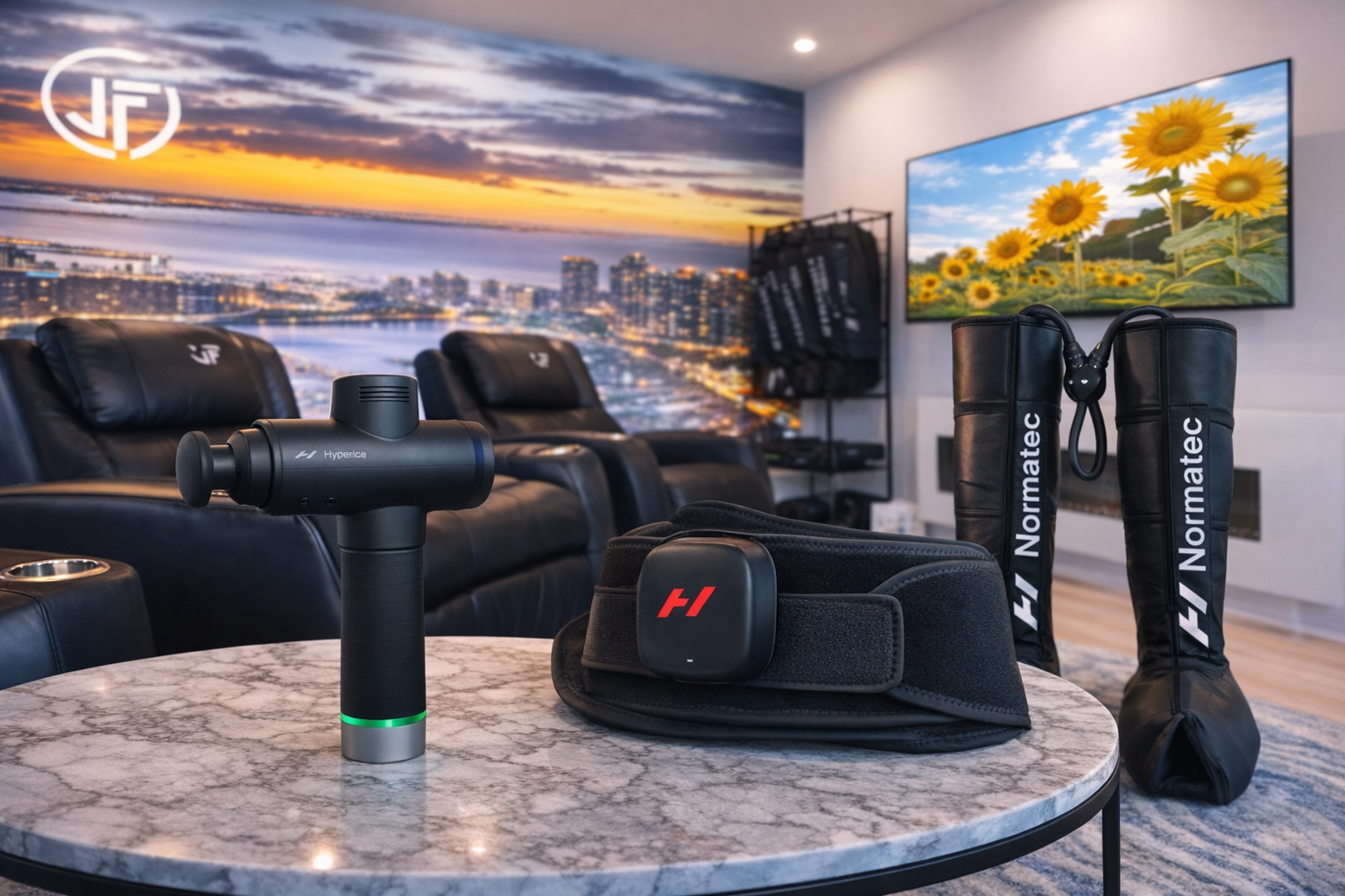 Hyperice Recovery Tools in Downtown Sarasota