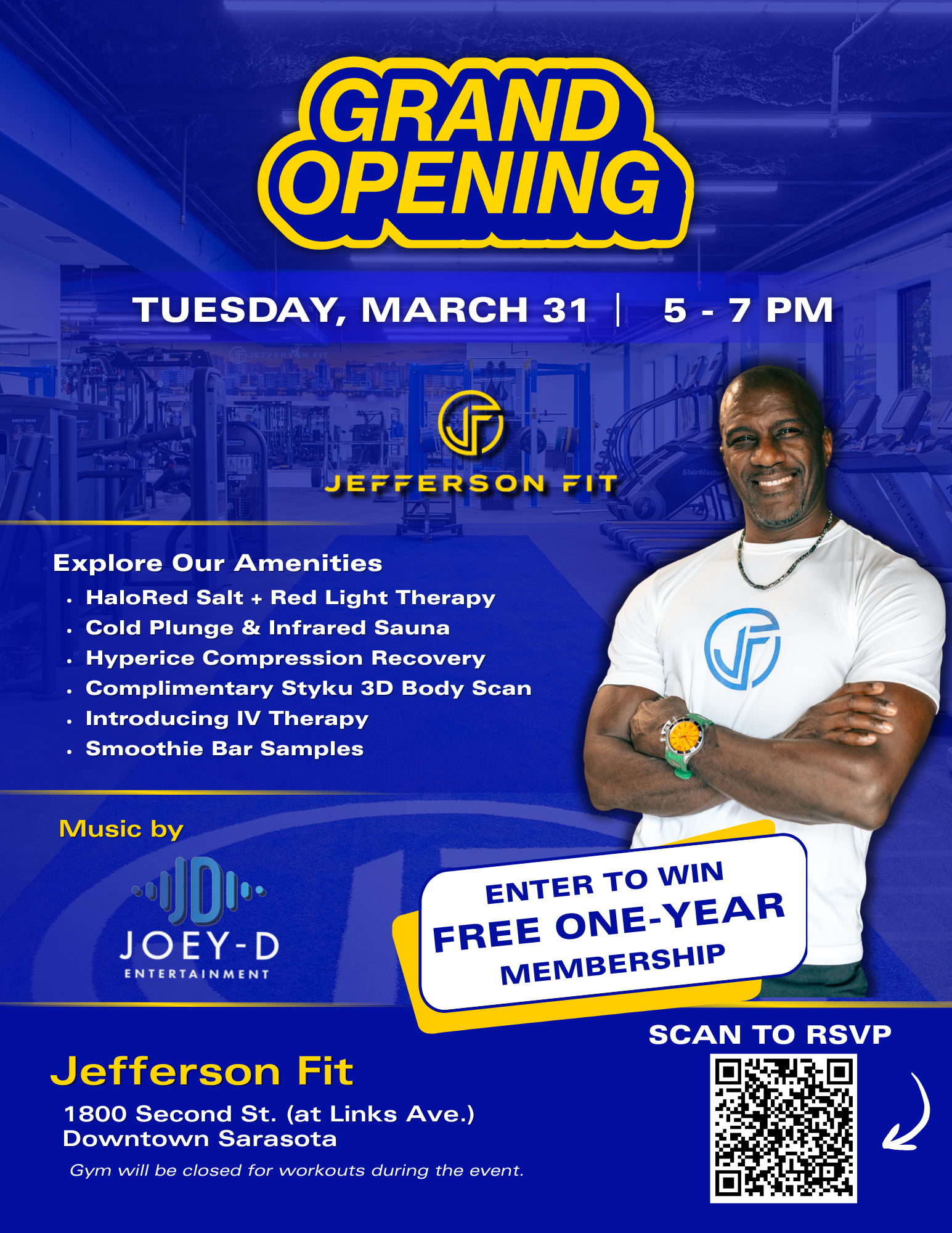 Grand Opening of Jefferson Fit in Downtown Sarasota