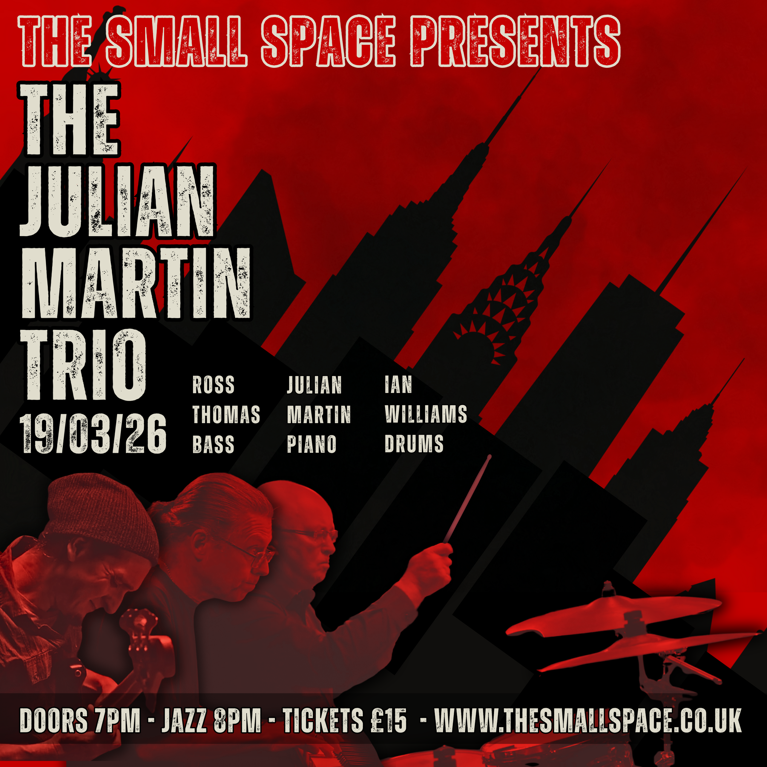 The Small Space Presents: 'The Julian Martin Trio'