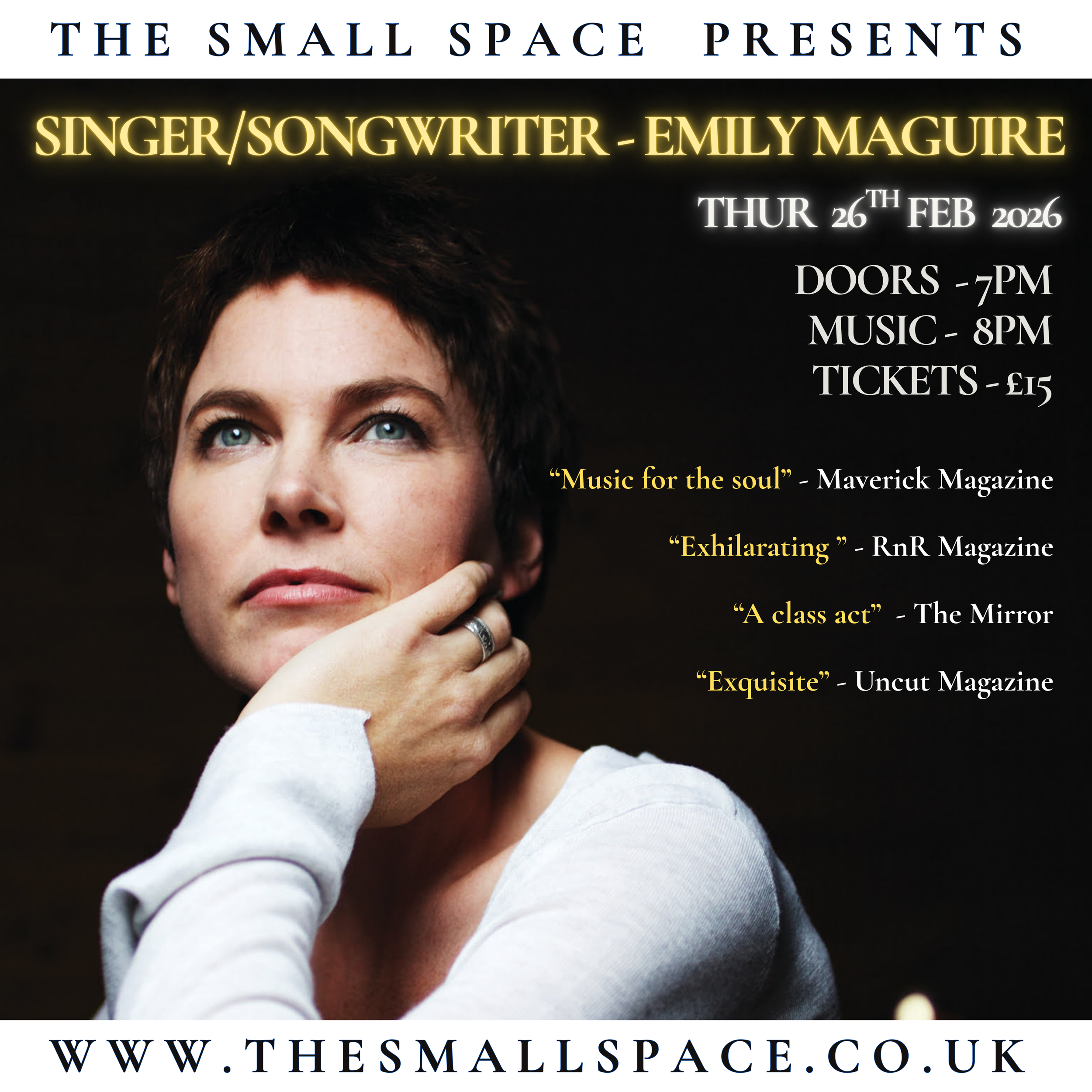 Music at No.5 Presents : Singer/Songwriter Emily Maguire 