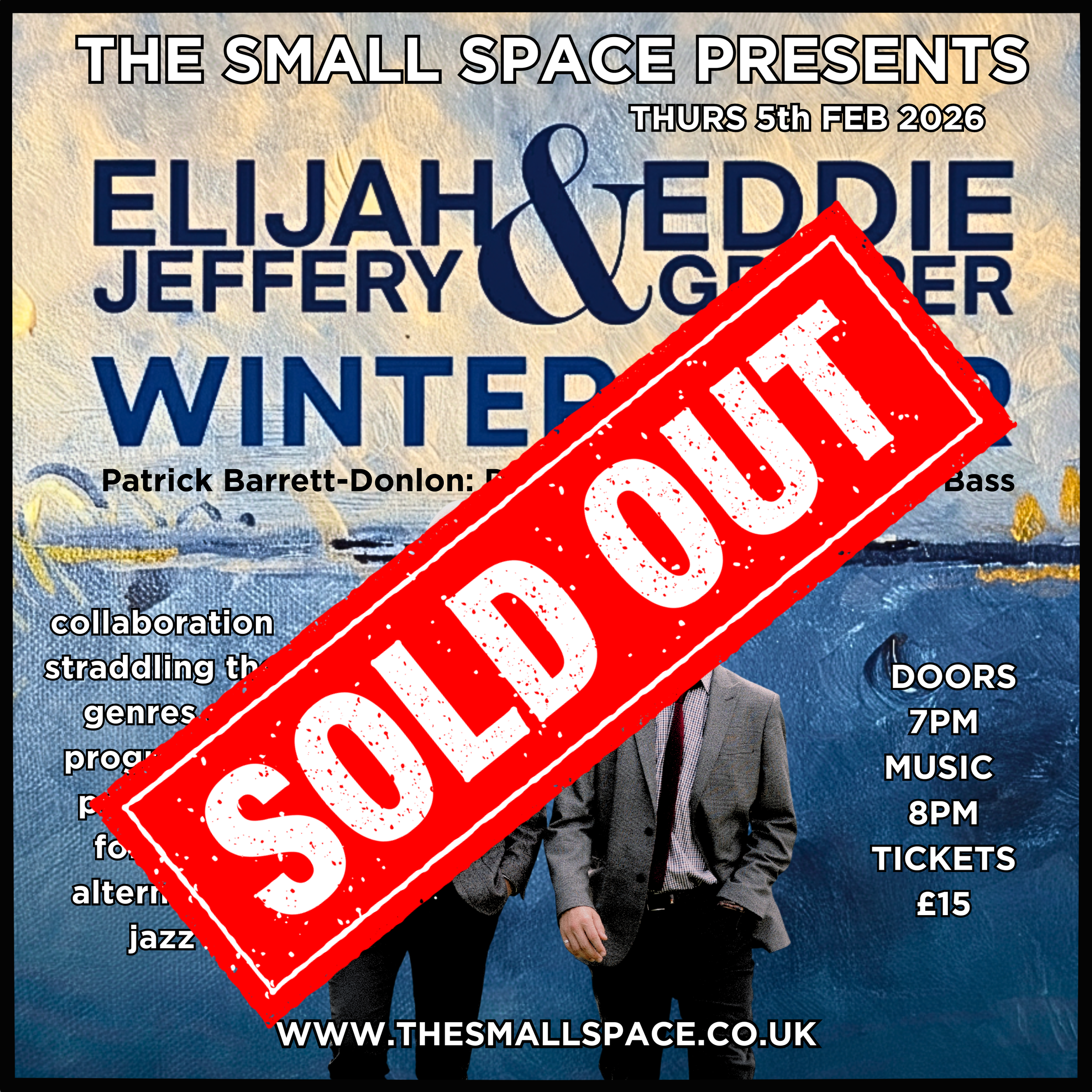 Music at No.5 Presents : Live Jazz- Elijah Jeffery & Eddie Gripper 