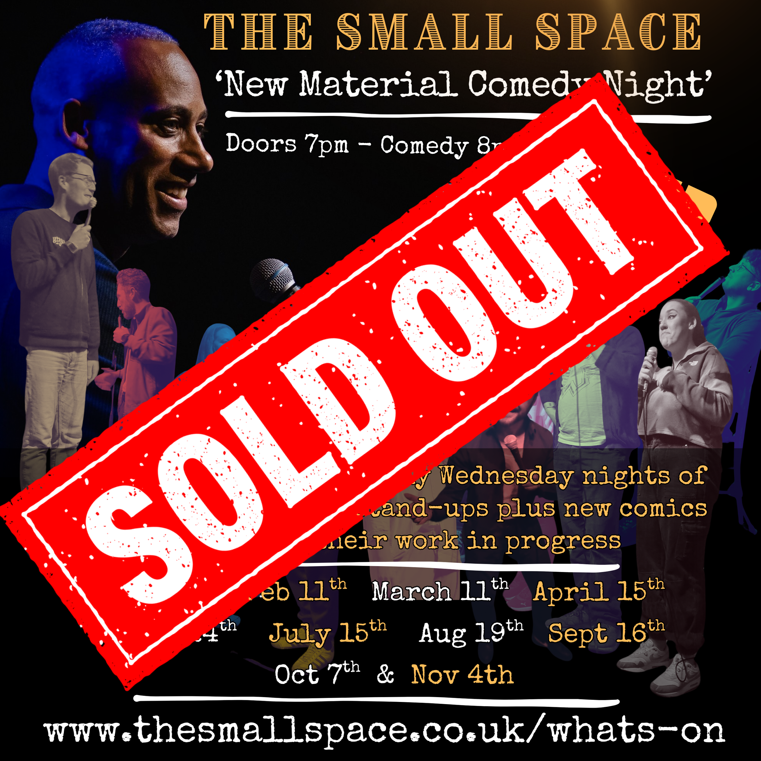 Stand-Up Comedy - New Material Night - hosted by Leroy Brito 