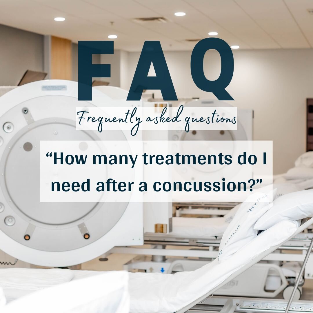After treating more than 1,000 concussions we have a great idea for how many treatments each person will need, but it depends on a few factors:

1. Time: the biggest factor depends on how long after your concussion you seek care. The sooner we see yo