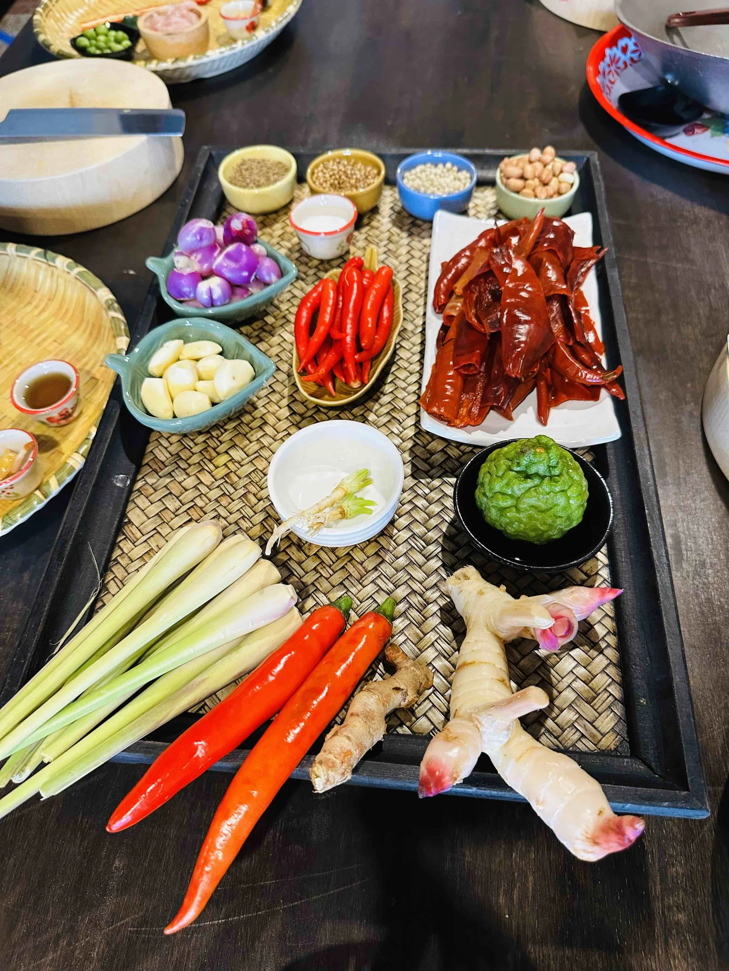 Panang Curry Ingredients