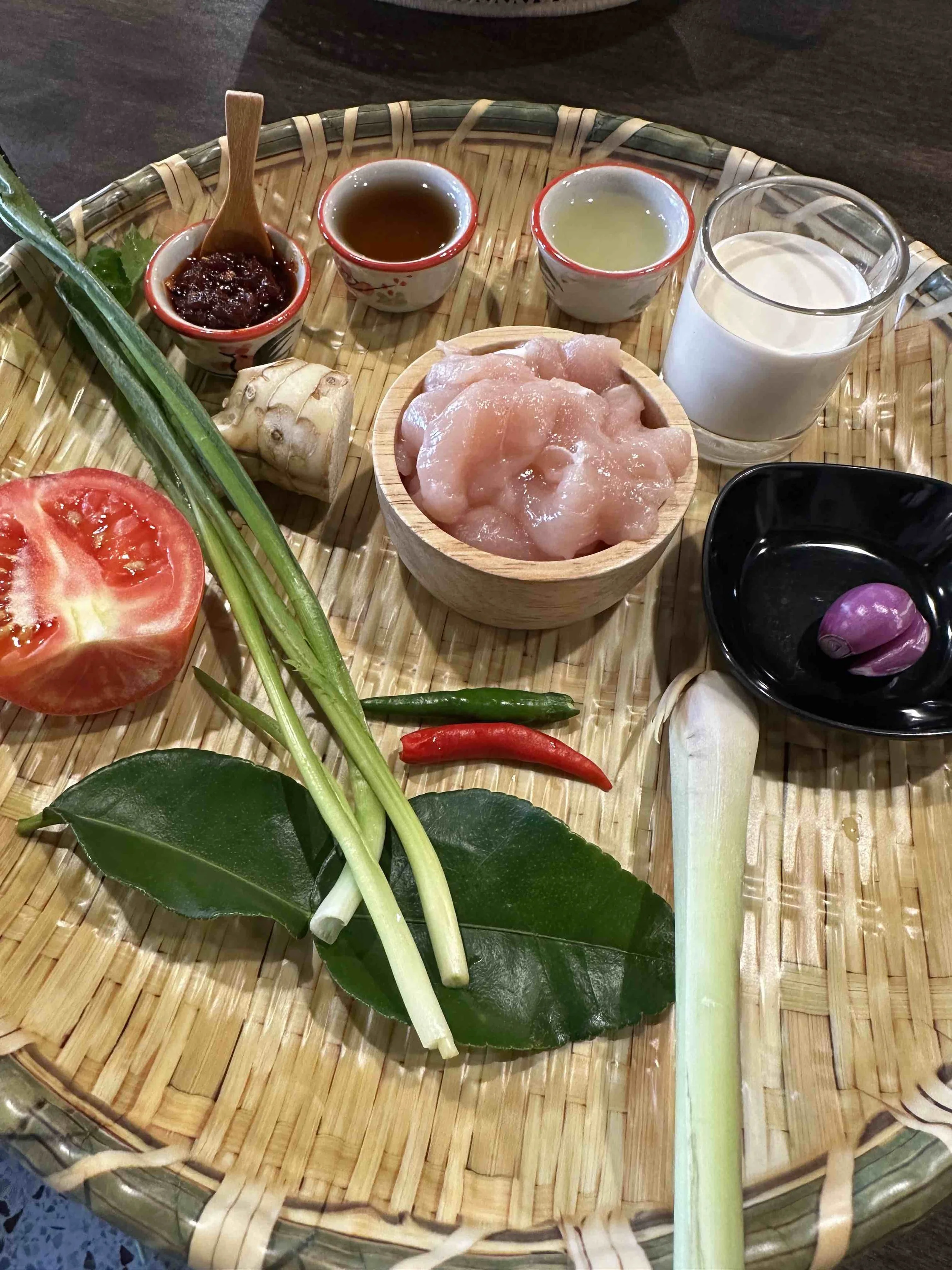 Tom Yum Ingredients