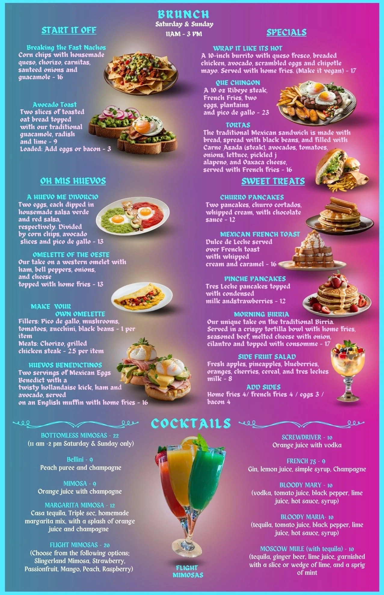 Brunch — Las Margaritas Mexican Cantina