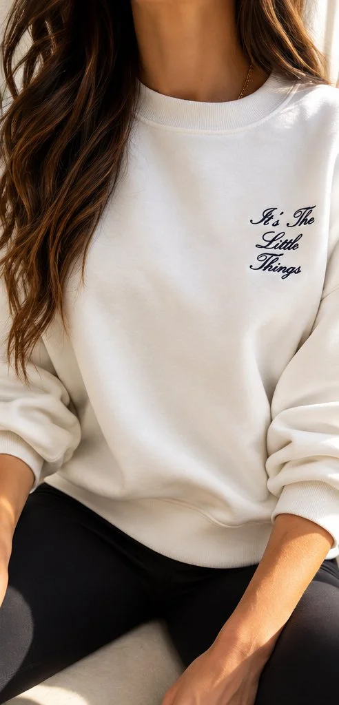 Brunette the Label - It's the Little Things Crewneck