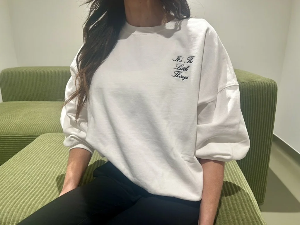 Brunette the Label - It's the Little Things Crewneck
