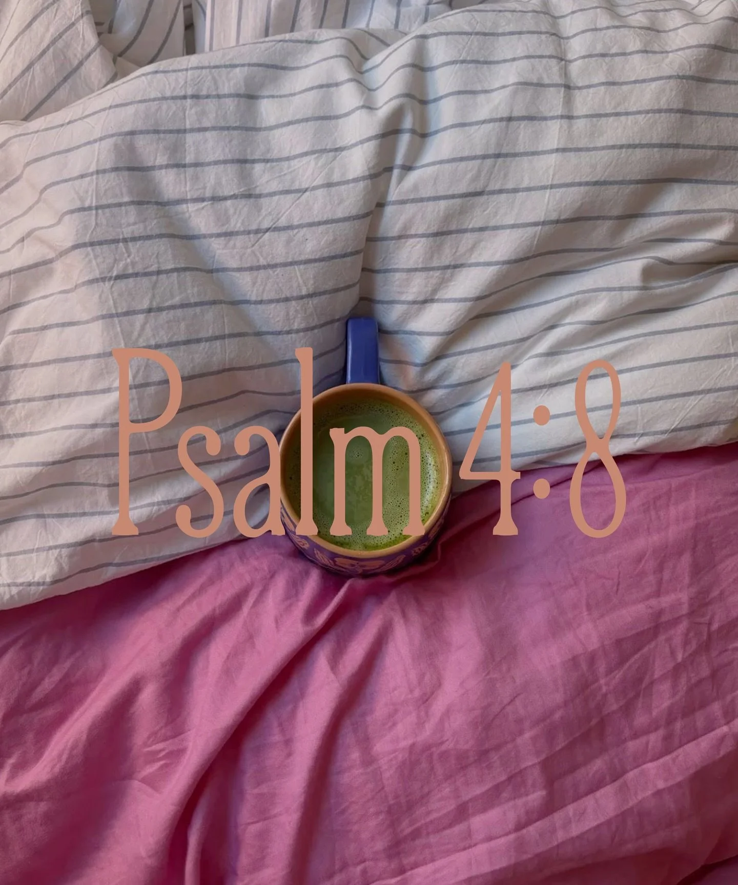 in peace I will lie down and sleep, for you alone, Lord, make me dwell in safety <3 coming soon