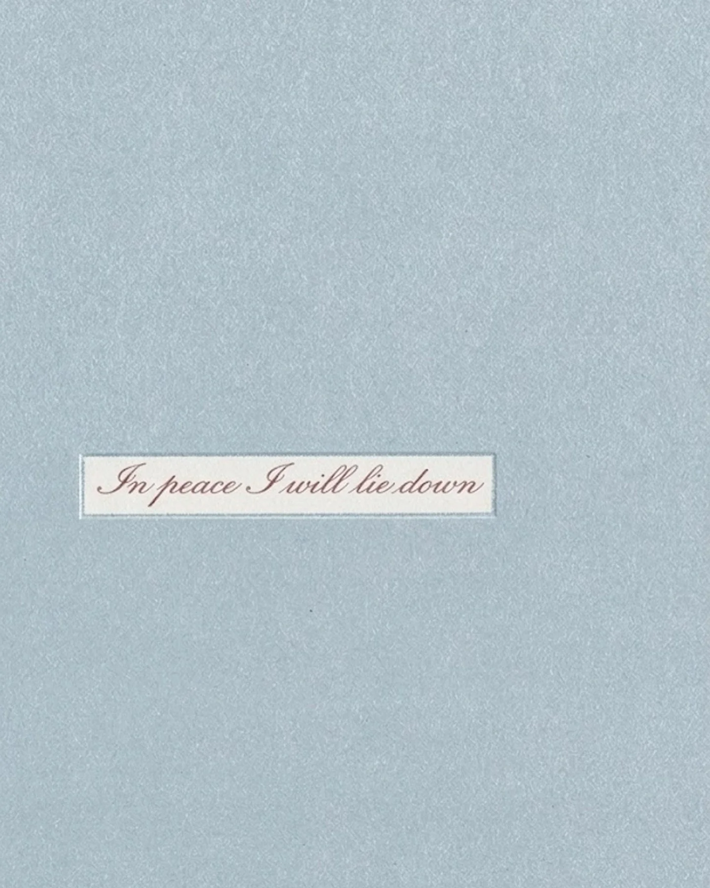 rest assured pillow case
out thursday at 11am est