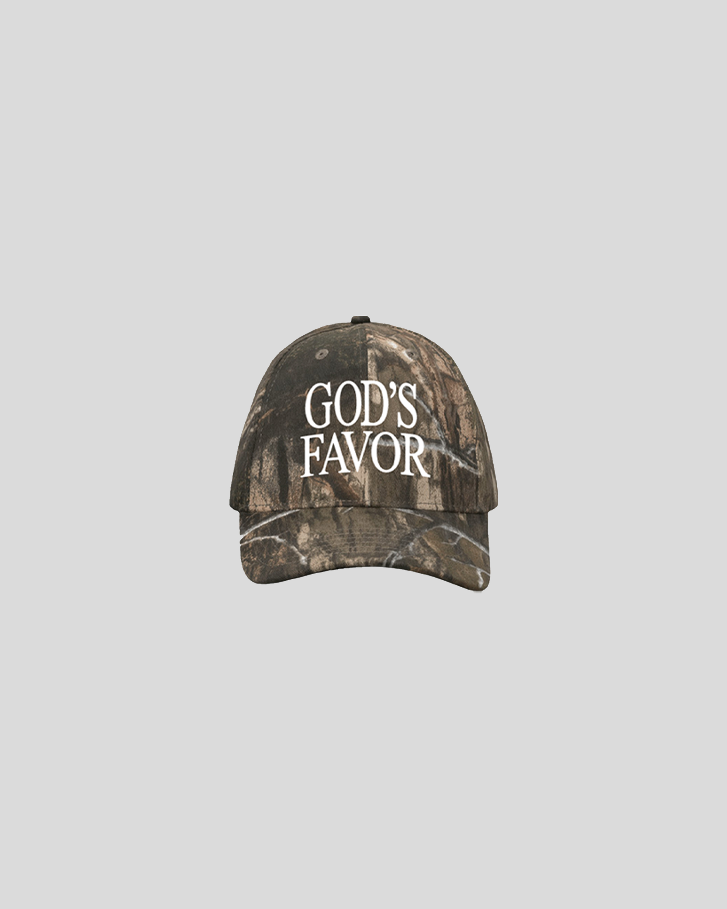 GOD'S FAVOR CAMO HAT