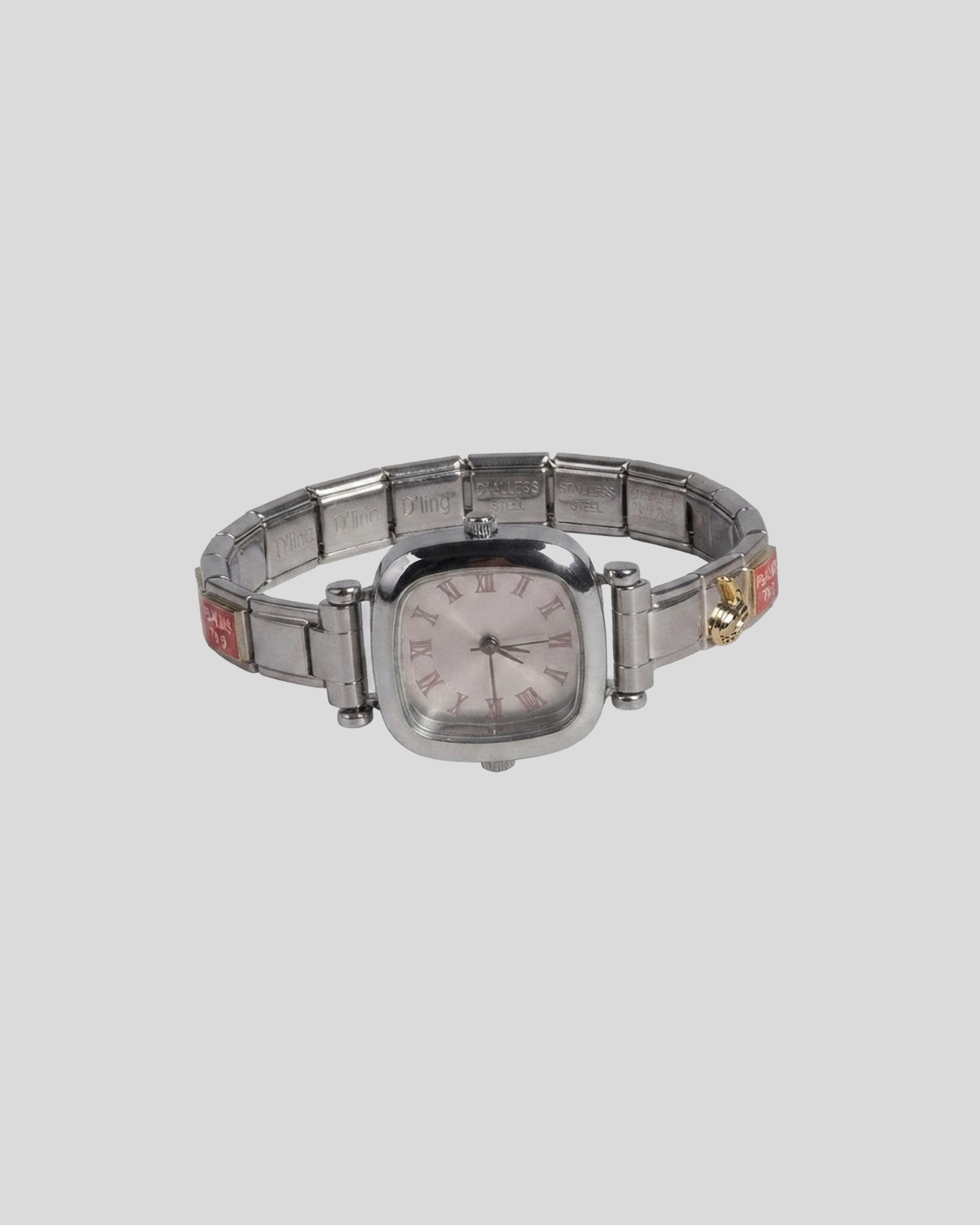 GOD'S TIMING ITALIAN CHARM WATCH
