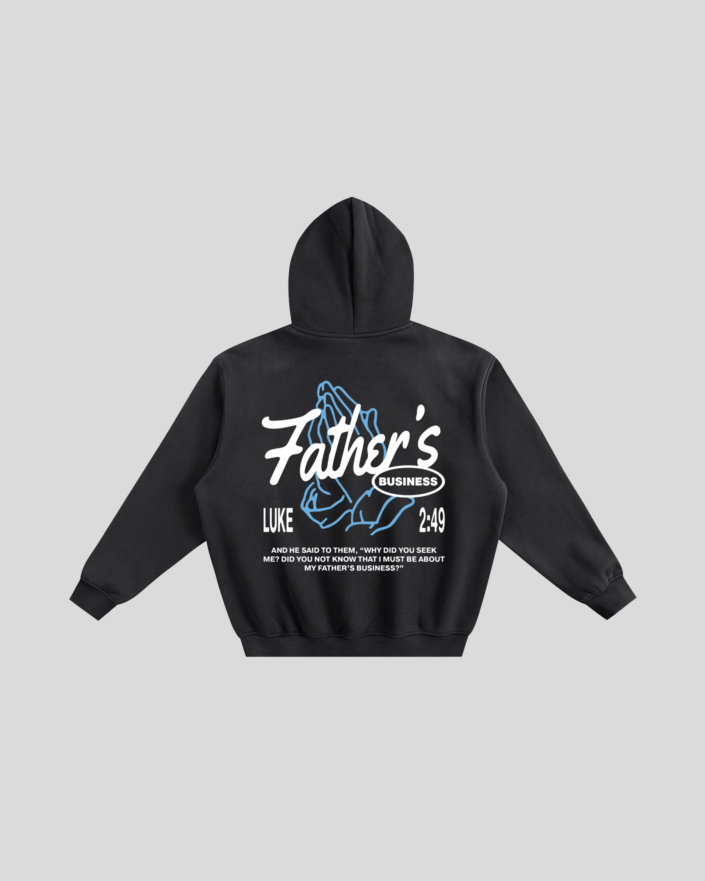 FATHER'S BUSINESS BOXY HOODIE