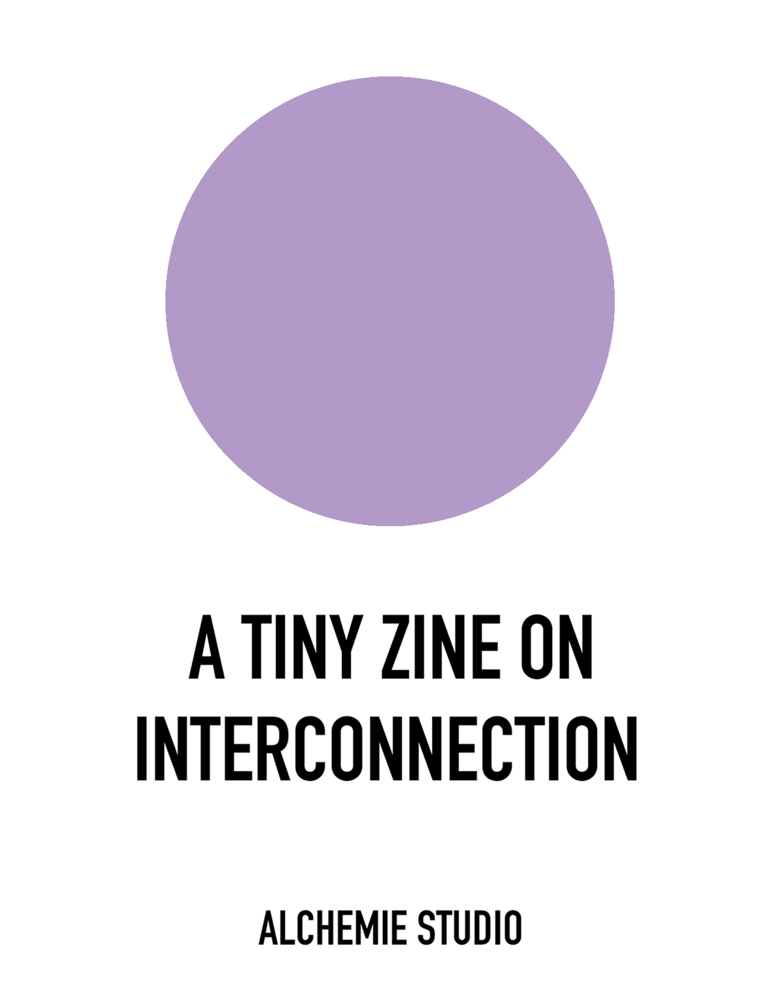 A Tiny Zine on Interconnection