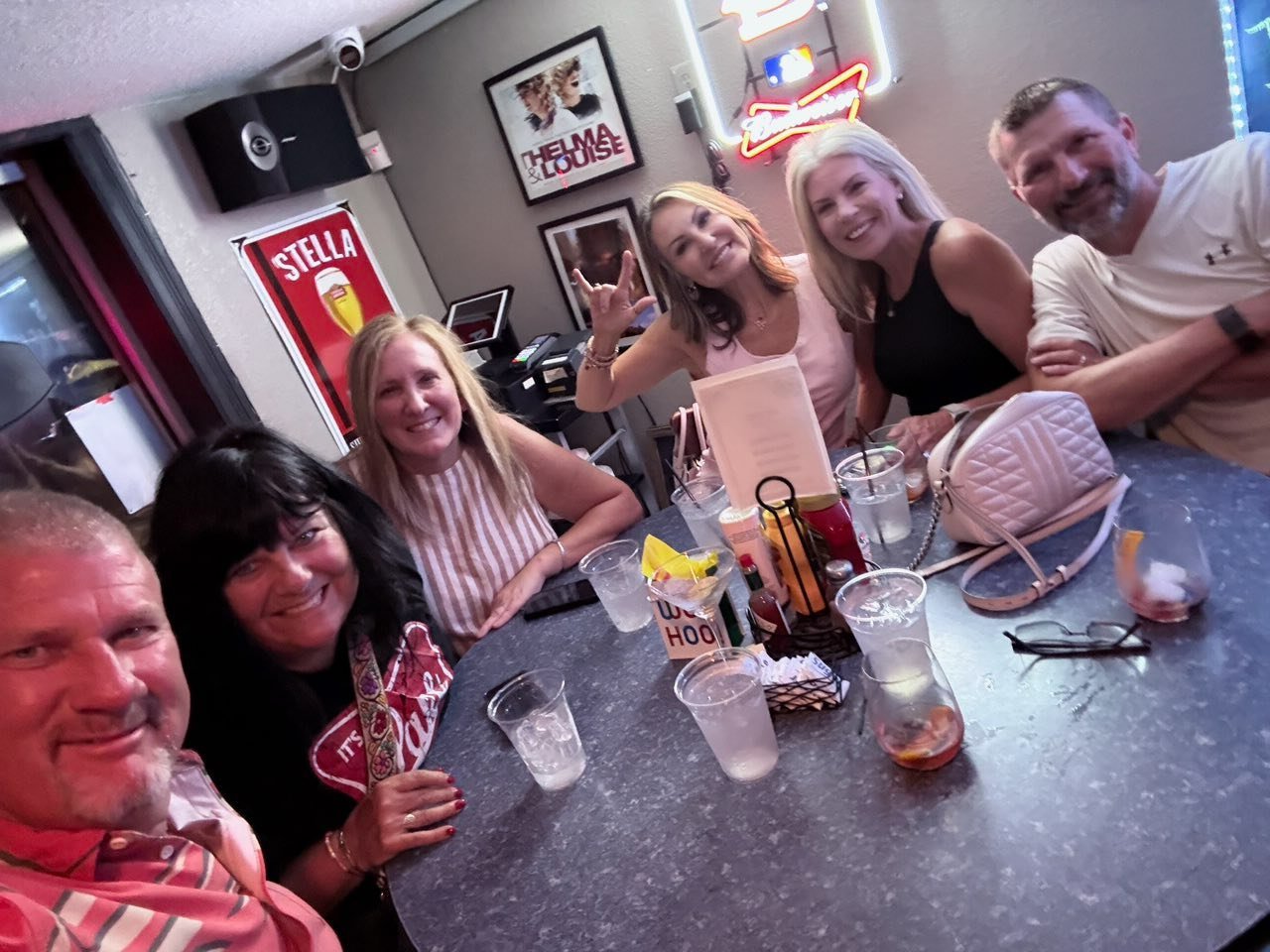 Fun night&mdash;great friends/family, great food, great music