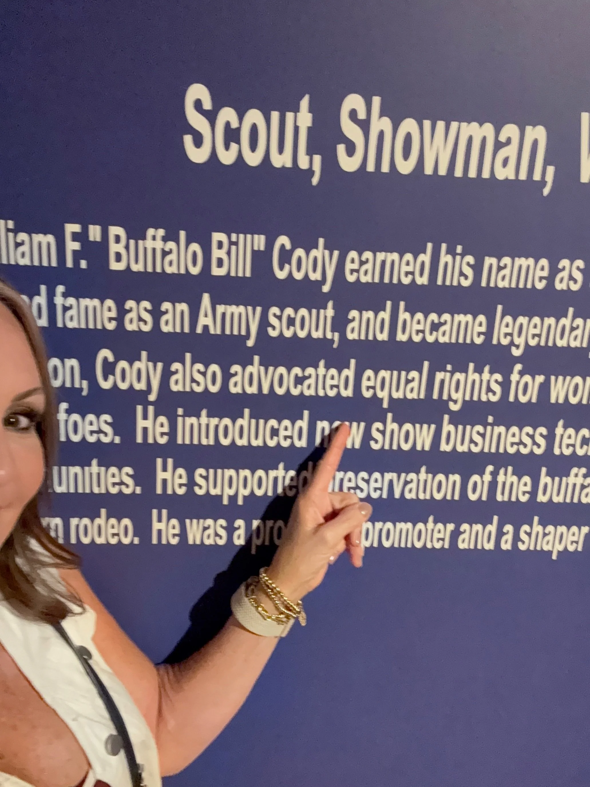 History has a way of challenging our assumptions.

Today, while in Golden, CO for an @AbleLight  Board meeting, I spent some time at the Buffalo Bill Museum. Like many, I knew the legend. I knew far less about the visionary.

One exhibit described hi