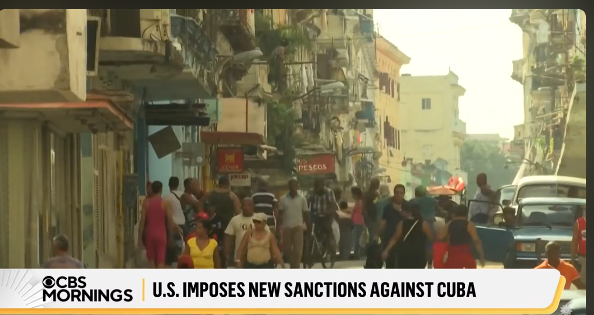 MY CUBA TRIP: HOW U.S. SANCTIONS DRIVE HUMANITARIAN CRISIS