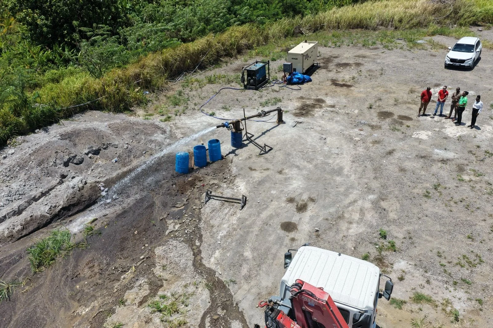 MAJOR GROUNDWATER BREAKTHROUGH RECORDED IN SADDLERS