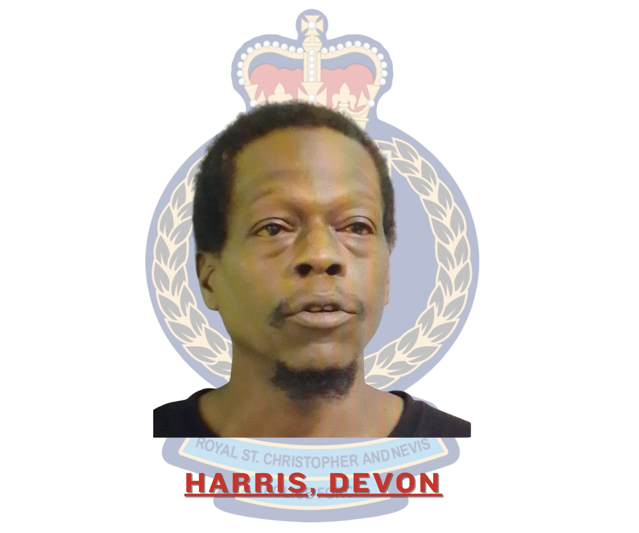 DEVON HARRIS CHARGED FOR LARCENY