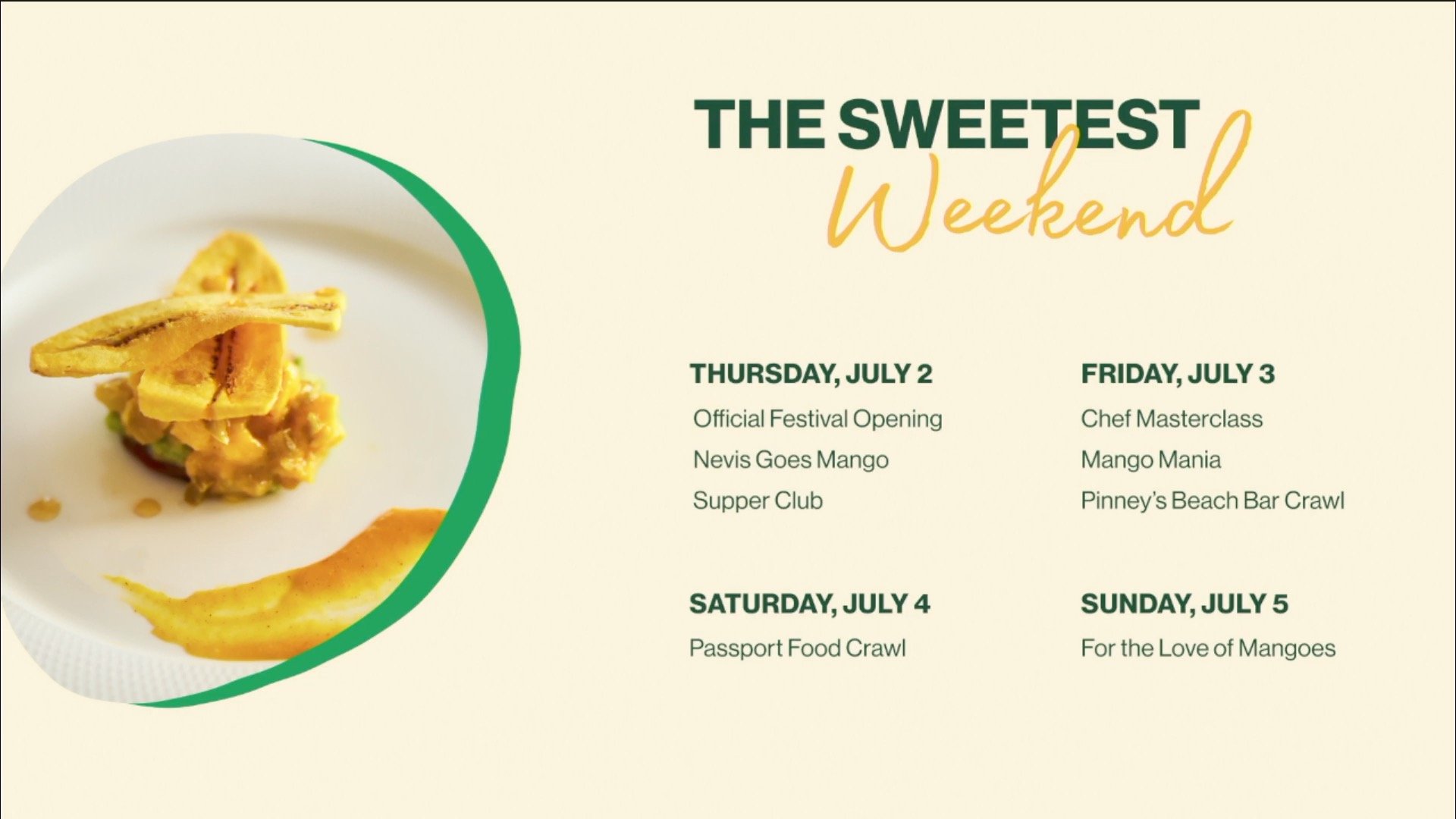 NEVIS MANGO FESTIVAL 2026: EXPANDED FOUR-DAY EXPERIENCE