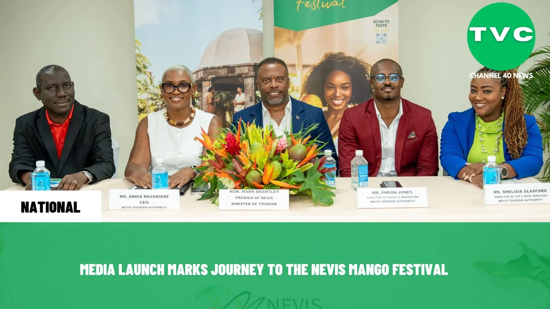 MEDIA LAUNCH MARKS JOURNEY TO THE NEVIS MANGO FESTIVAL