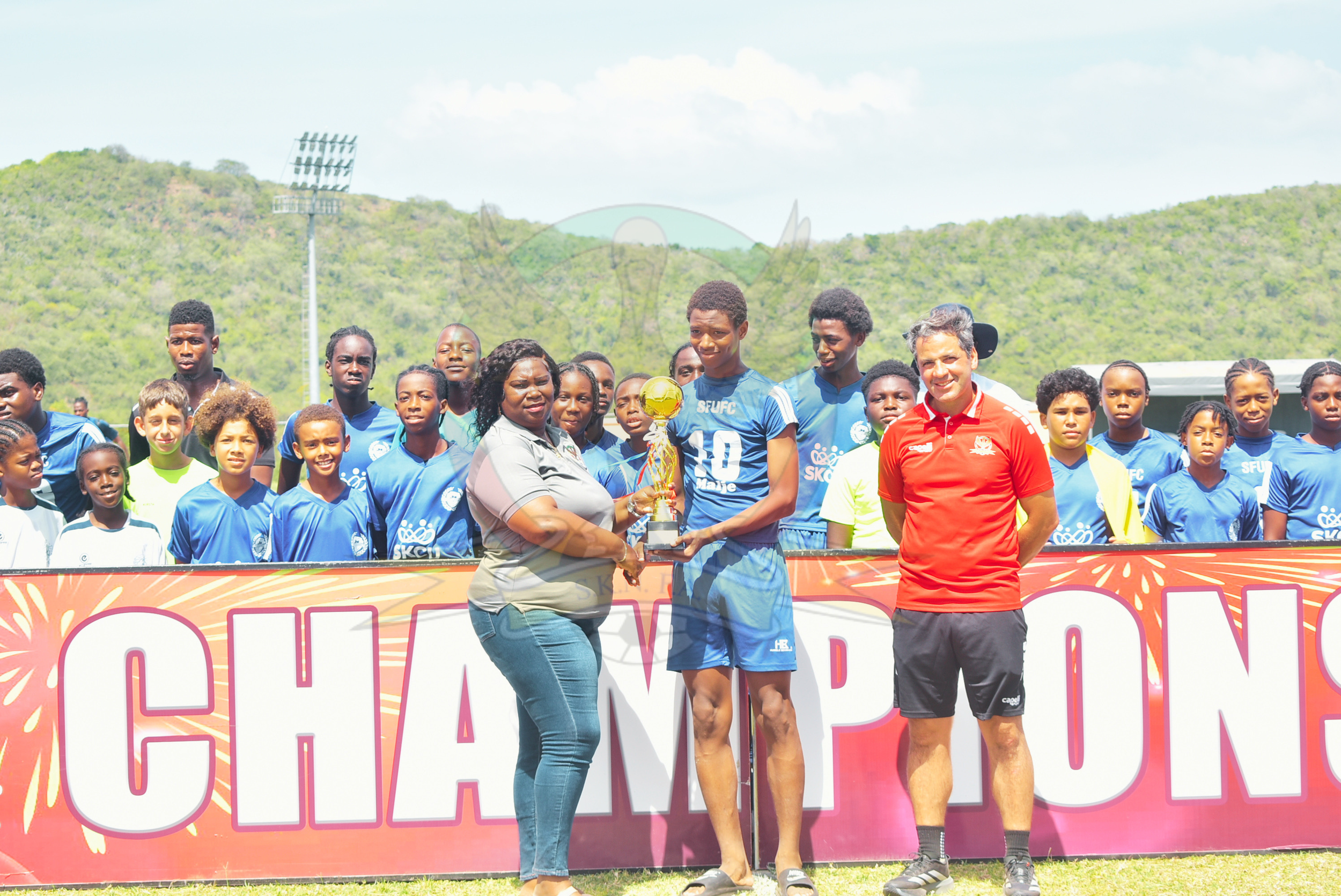 SECURITY FORCES UNITED CROWNED 2025/2026 SKNFA U13 BOYS LEAGUECHAMPIONS