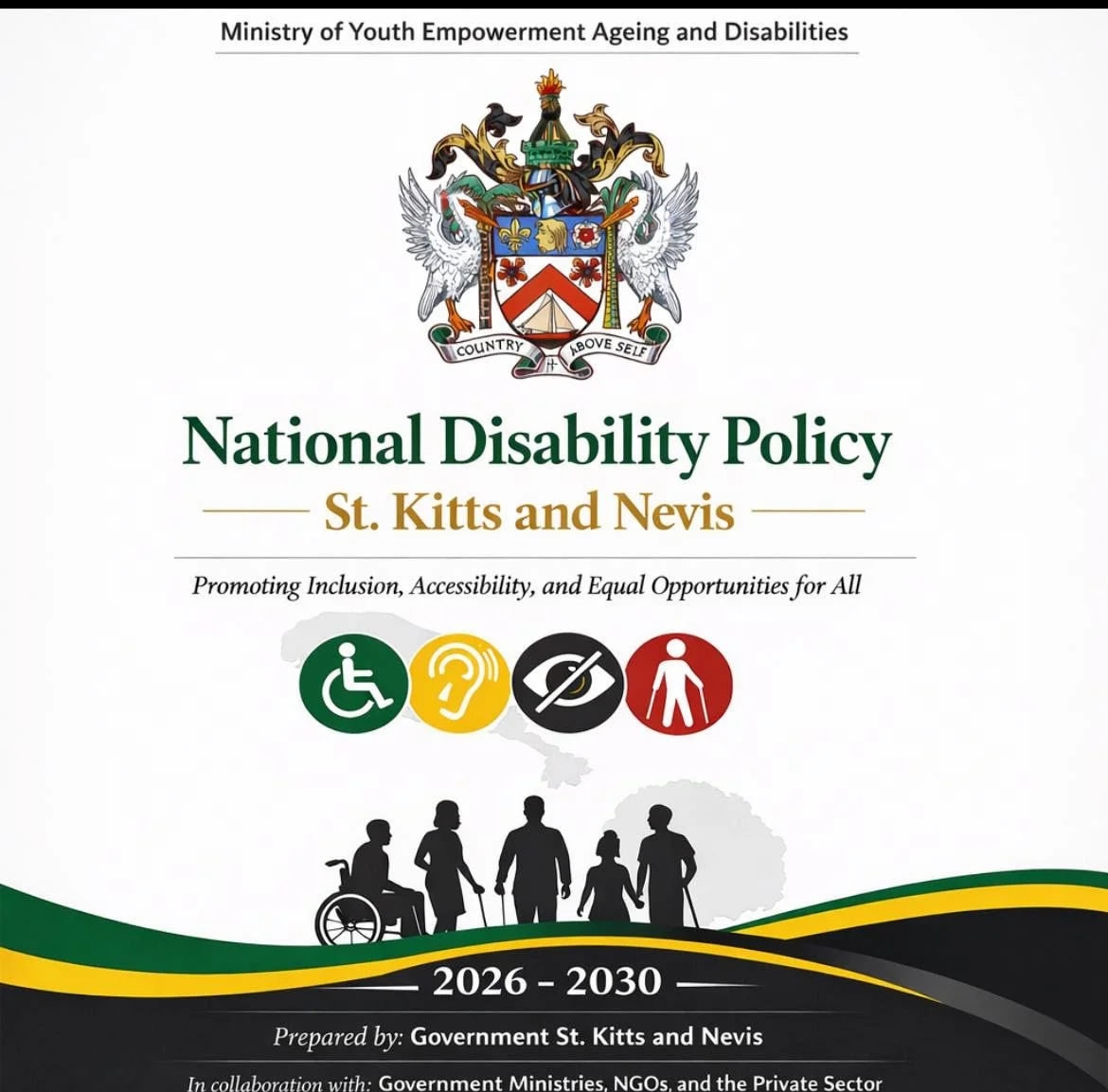 SENATOR ISALEAN PHILLIP TABLES FEDERATION’S FIRST NATIONAL DISABILITY POLICY