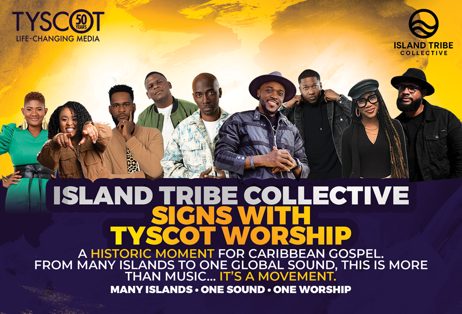 ISLAND TRIBE SIGNS WITH TYSCOT IN HISTORIC GOSPEL DEAL