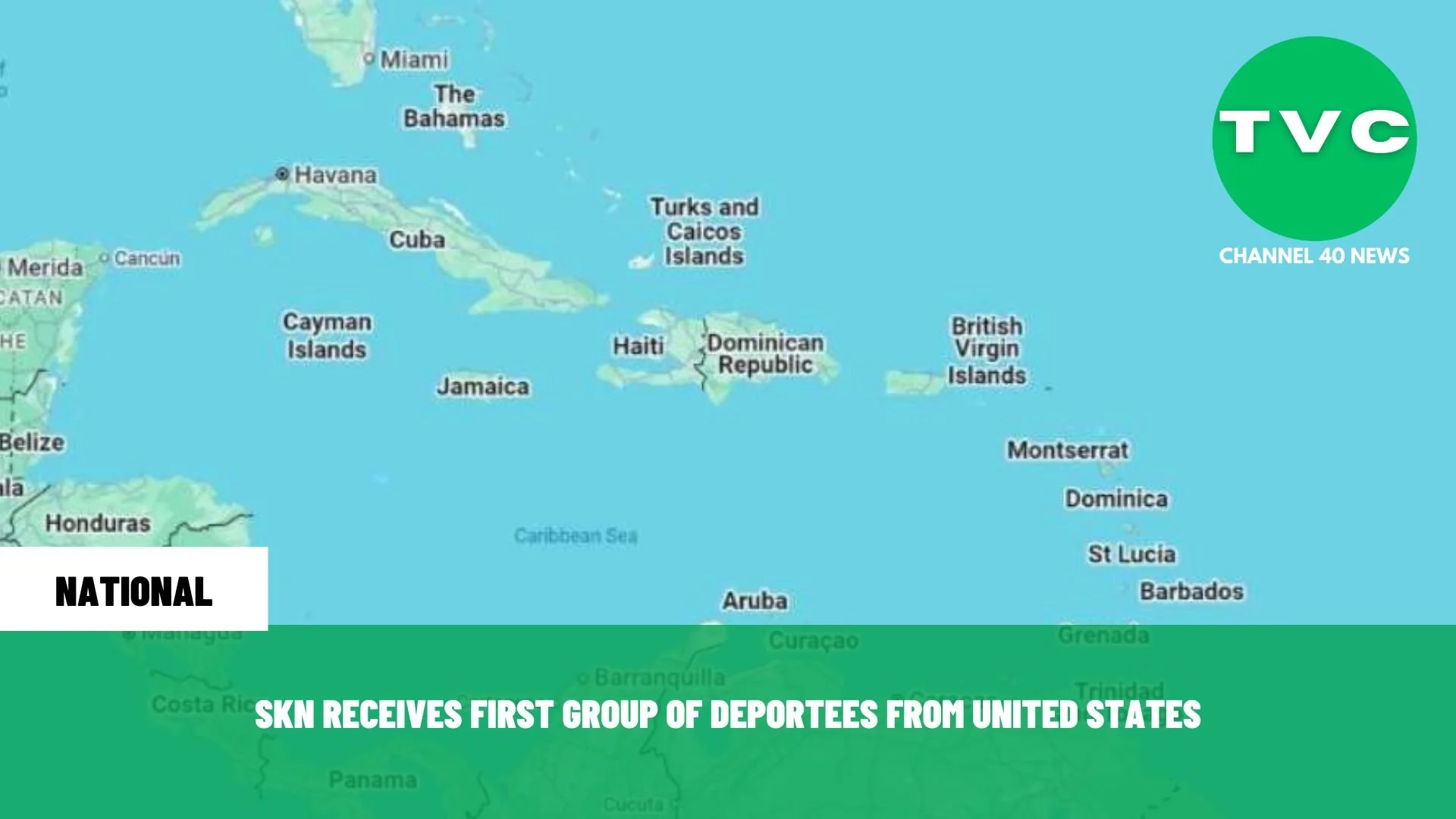 SKN RECEIVES FIRST GROUP OF DEPORTEES FROM UNITED STATES