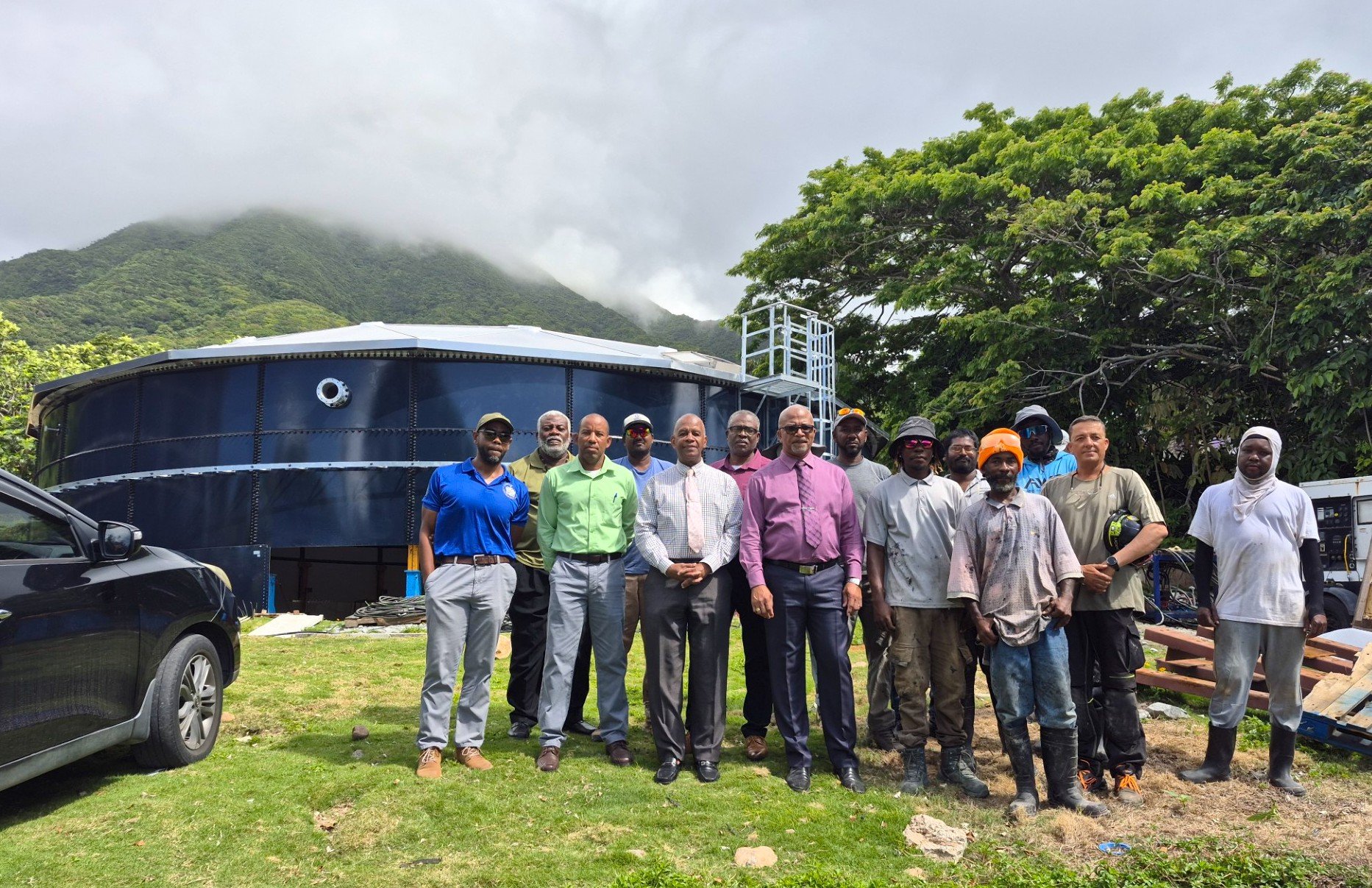 NIA BUILDS 500K-GALLON WATER TANK IN STONEY HILL