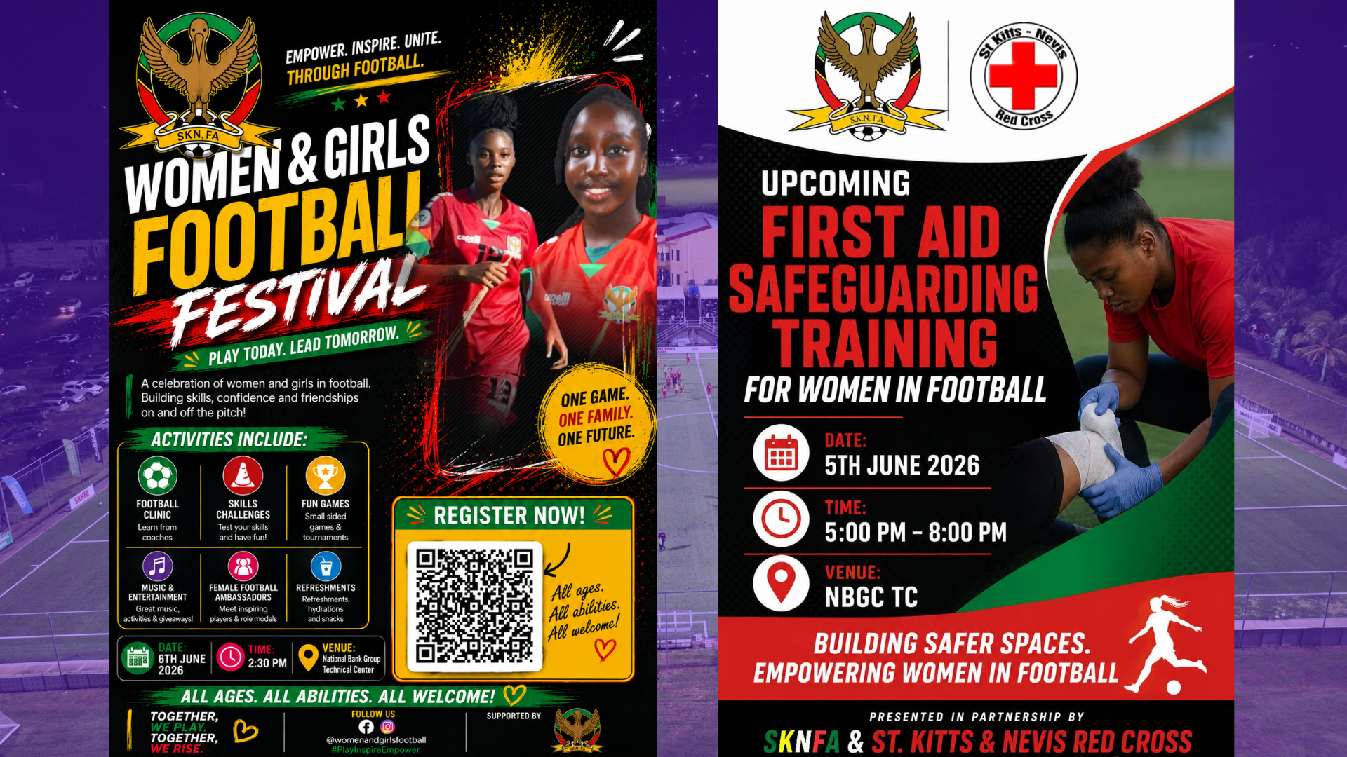 SKNFA STAGES WOMEN’S FOOTBALL EVENTS AHEAD OF SEASON KICKOFF