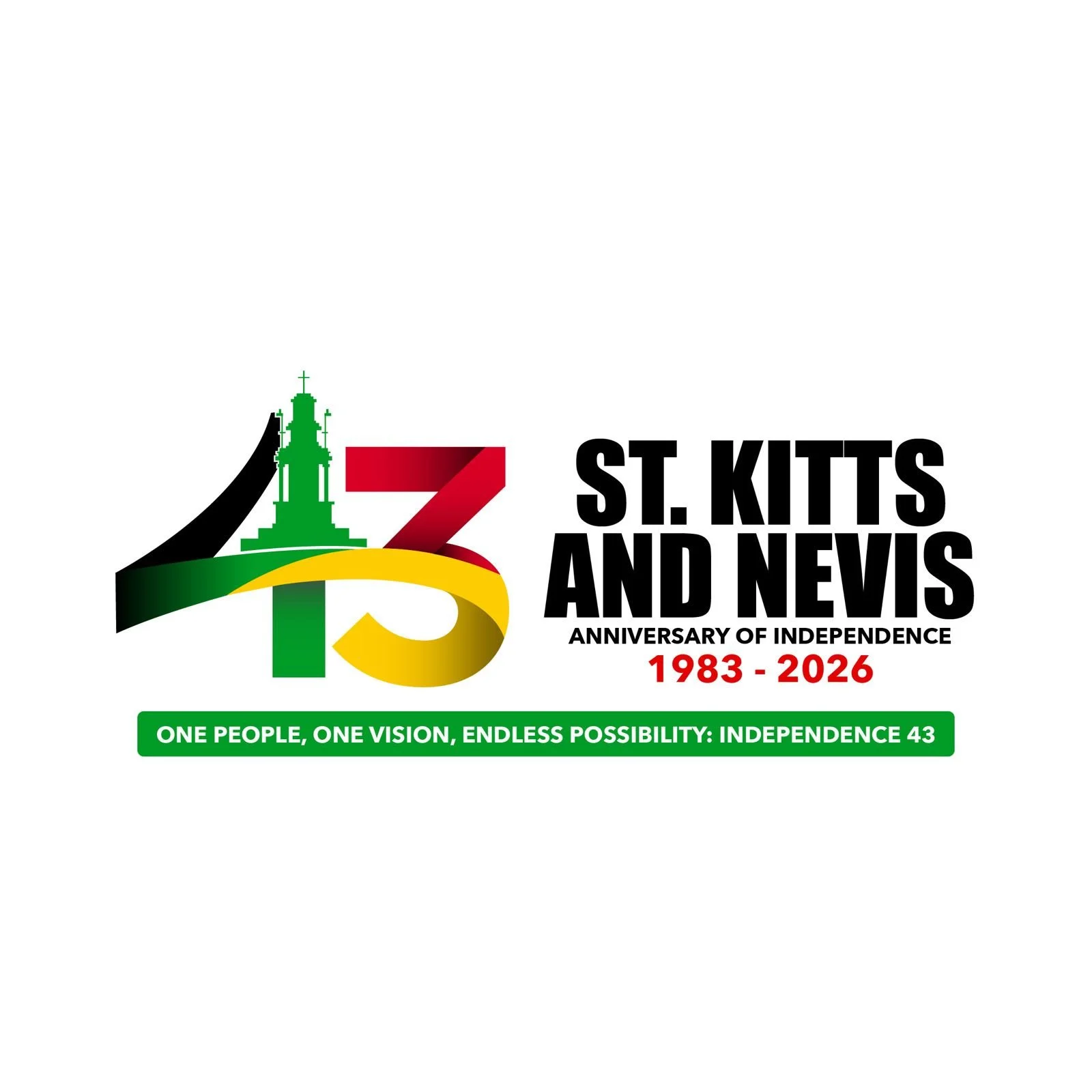ST. KITTS AND NEVIS UNVEILS 43RD INDEPENDENCE THEME AND LOGO