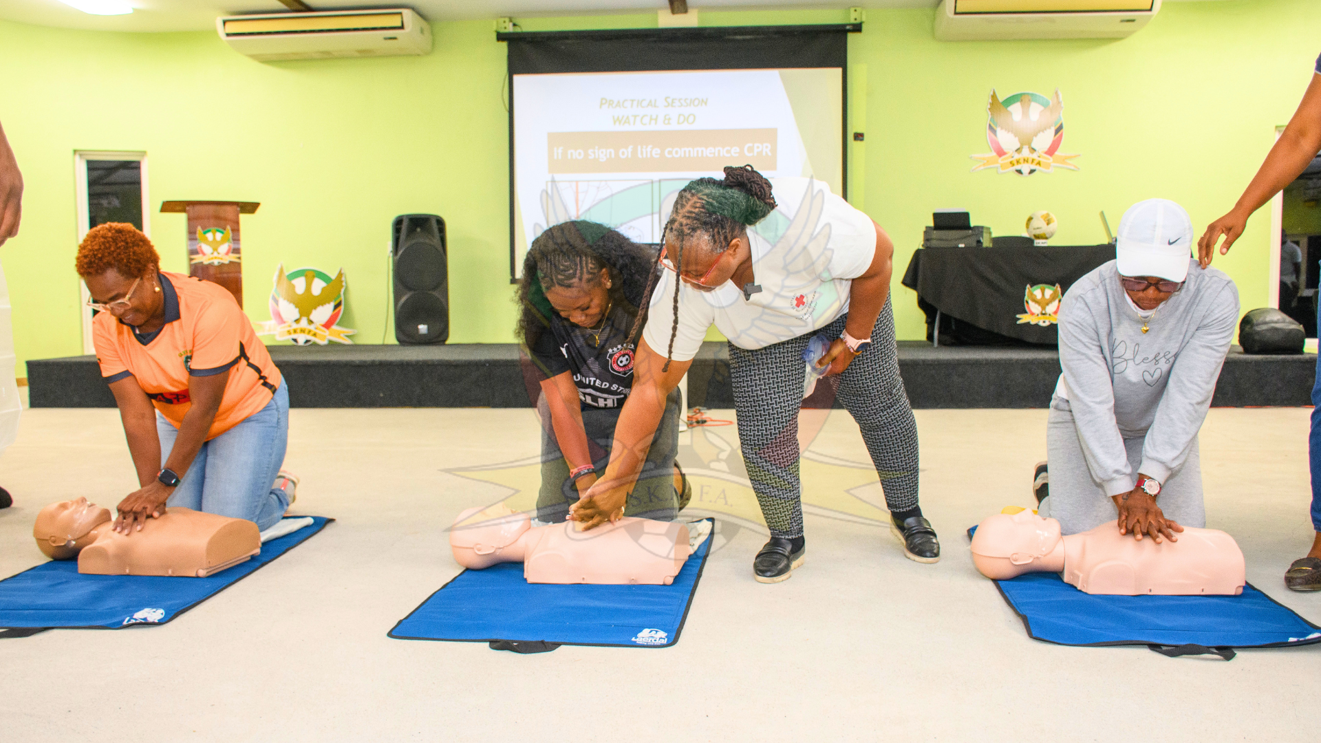 SKNFA SAFEGUARDING AND FIRST AID TRAINING HAILEDA SUCCESS