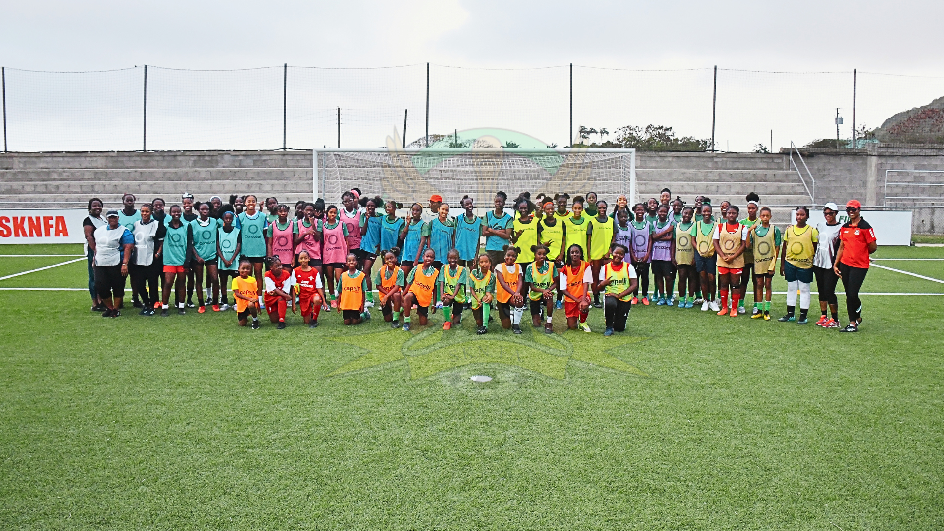 RECORD TURNOUT AT SKNFA WOMEN'S FOOTBALL FESTIVAL INSPIRES GROWTH
