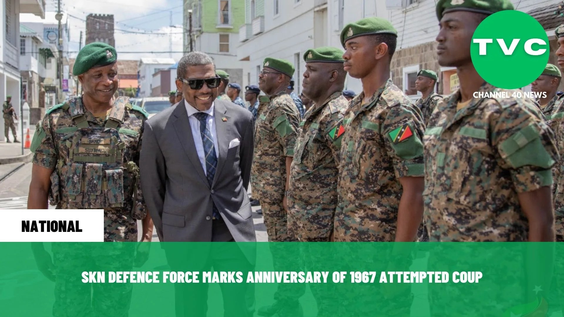 SKN DEFENCE FORCE MARKS ANNIVERSARY OF 1967 ATTEMPTED COUP