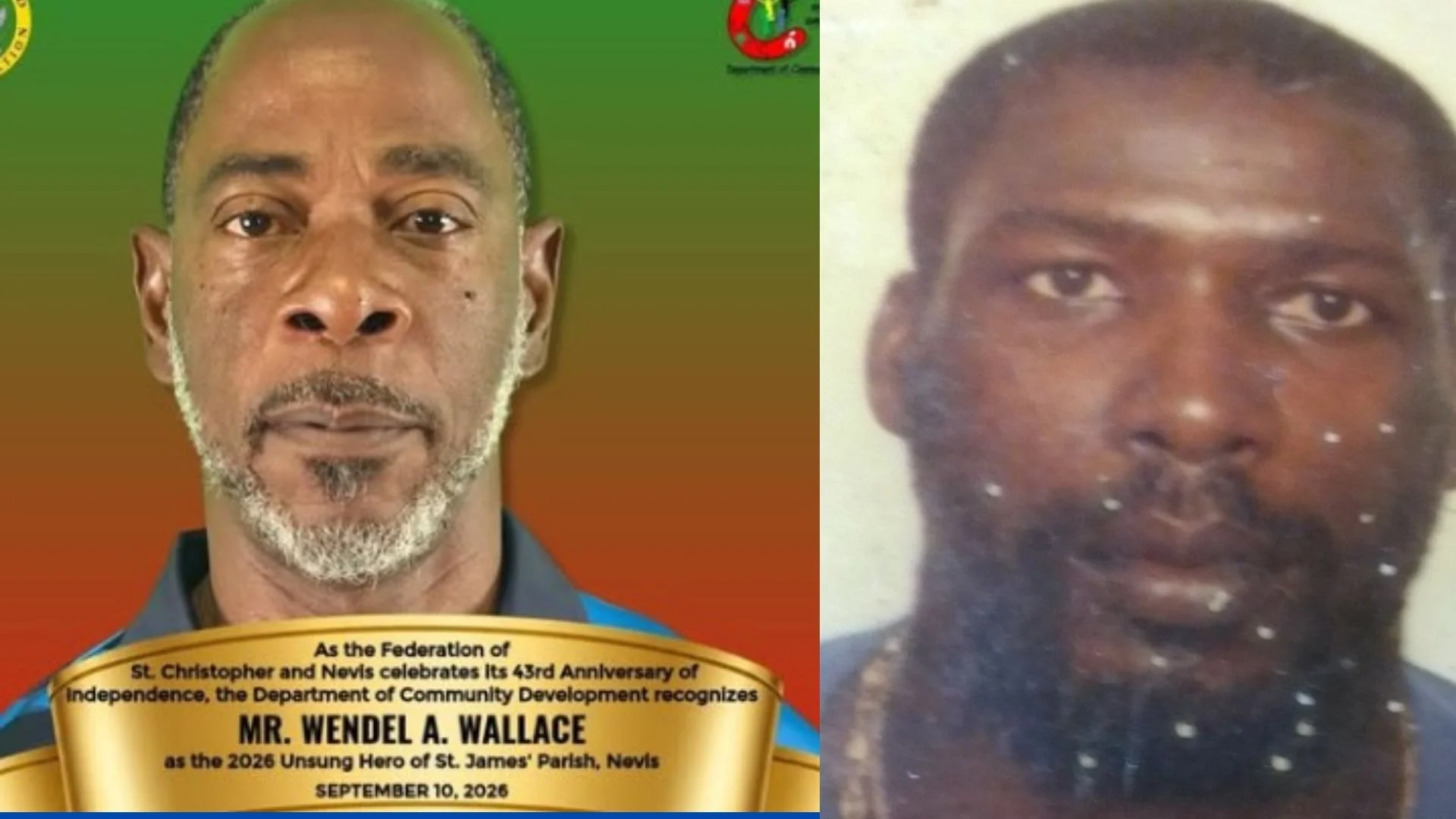 WENDELL "MICEY" WALLACE RECEIVES AWARD