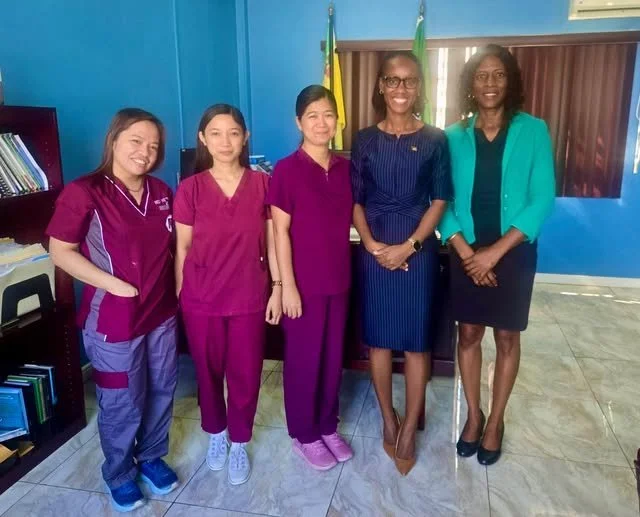 SPECIALIST DIALYSIS STAFF ARRIVE ON NEVIS AS UNIT NEARS COMPLETION
