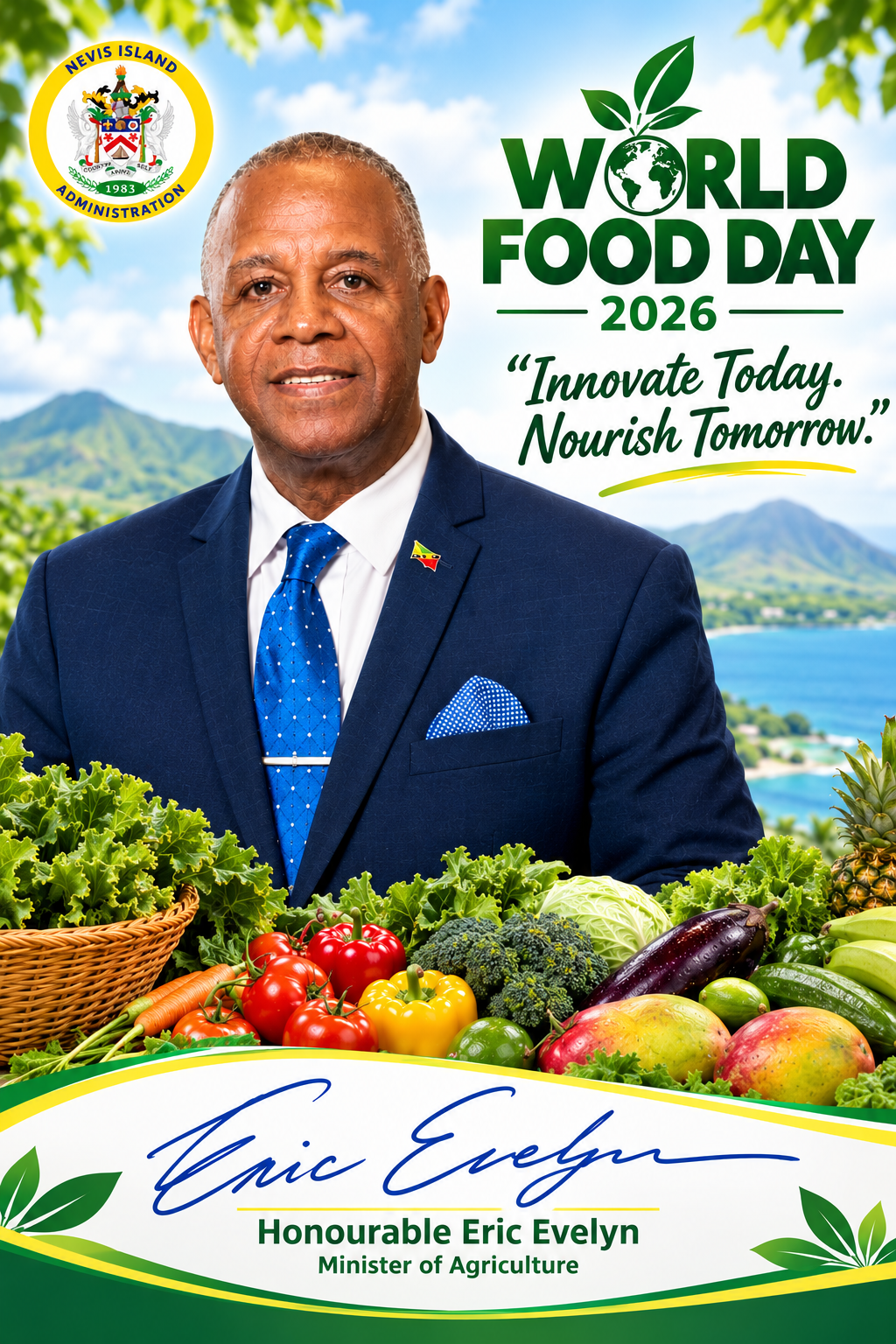 ERIC EVELYN’S 2026 WORLD FOOD DAY ADDRESS
