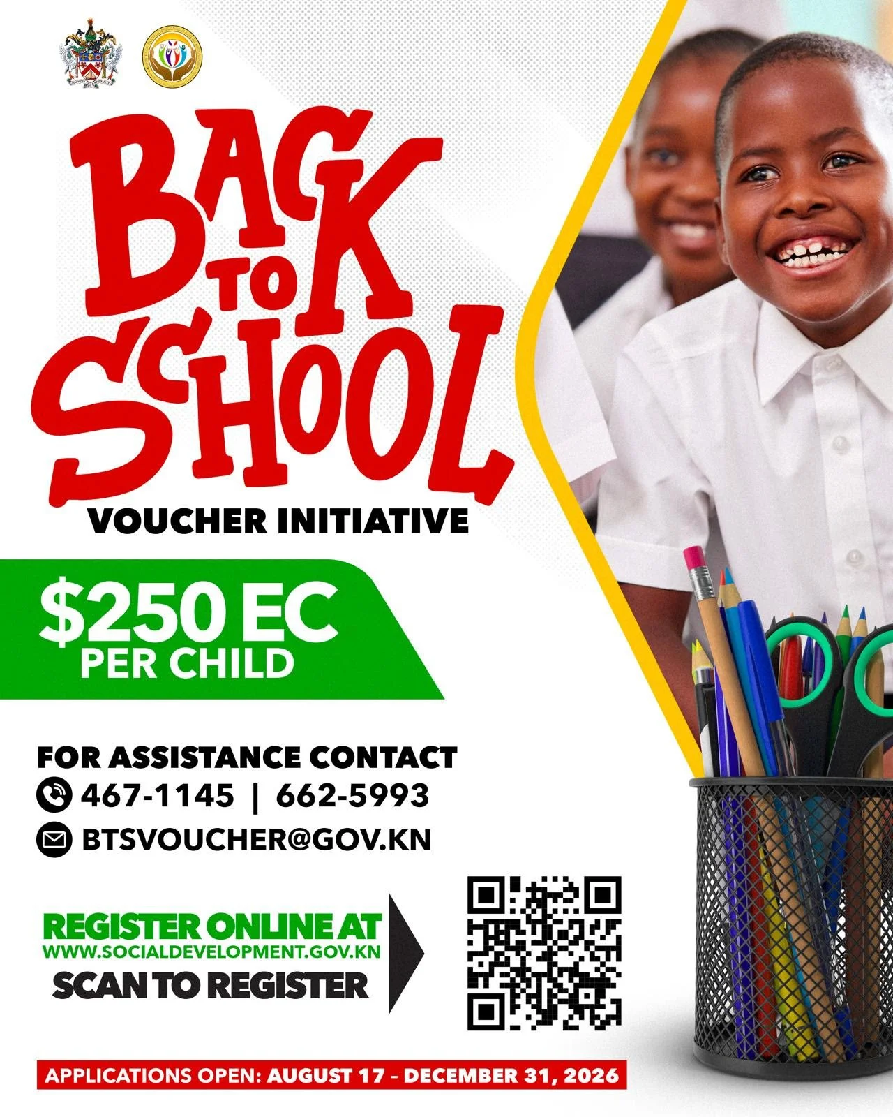 GOVERNMENT LAUNCHES 2026 BACK-TO-SCHOOL VOUCHER PROGRAM