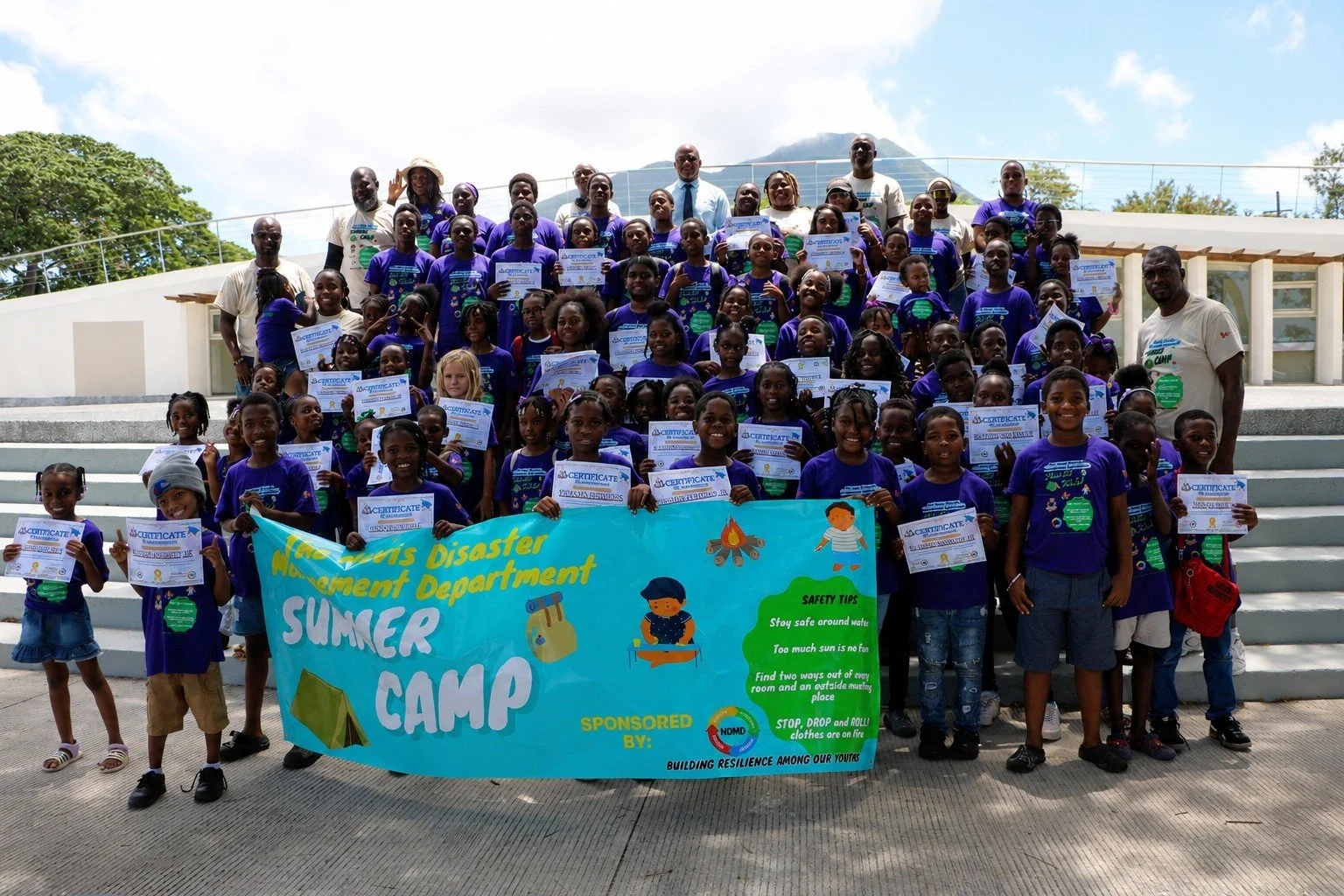 HON. BRAND URGES DISASTER CAMPERS TO BECOME SAFETY AMBASSADORS