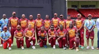 WINDIES OVER-40S SUFFER SECOND CONSECUTIVE DEFEAT