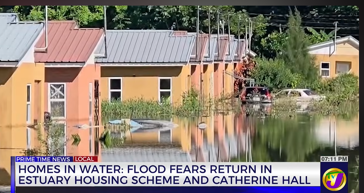 FLOOD FEARS RETURN TO ESTUARY AND CATHERINE HALL