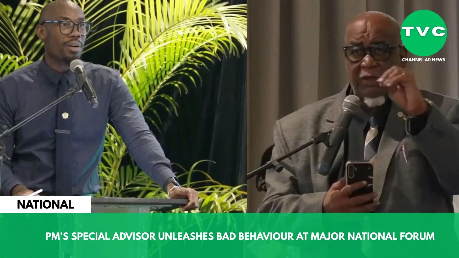 PM’S SPECIAL ADVISOR UNLEASHES BAD BEHAVIOUR AT MAJOR NATIONAL FORUM