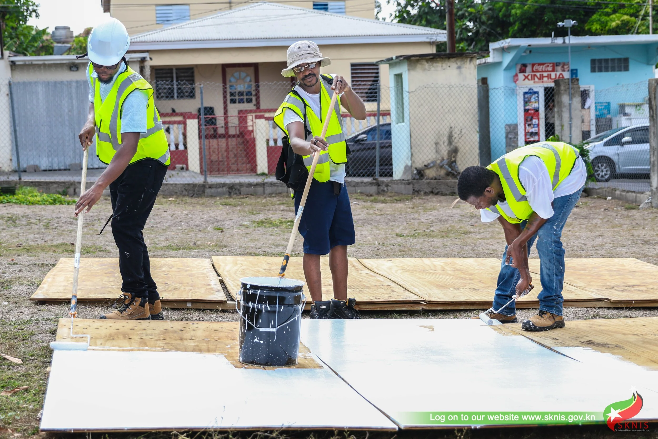 PRIME MINISTER DREW VISITS CARDIN HOME AS MAJOR REHABILITATION PROJECT COMMENCES