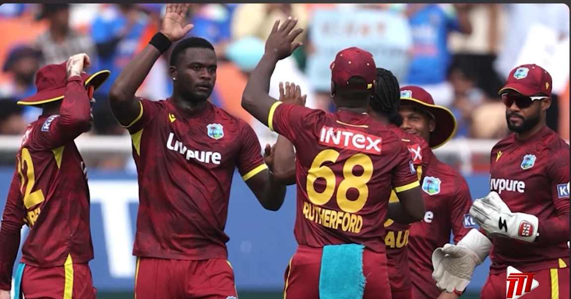 WEST INDIES BEAT INDIA BY FIVE WICKETS TO FINISH ODI SERIES ON A HIGH