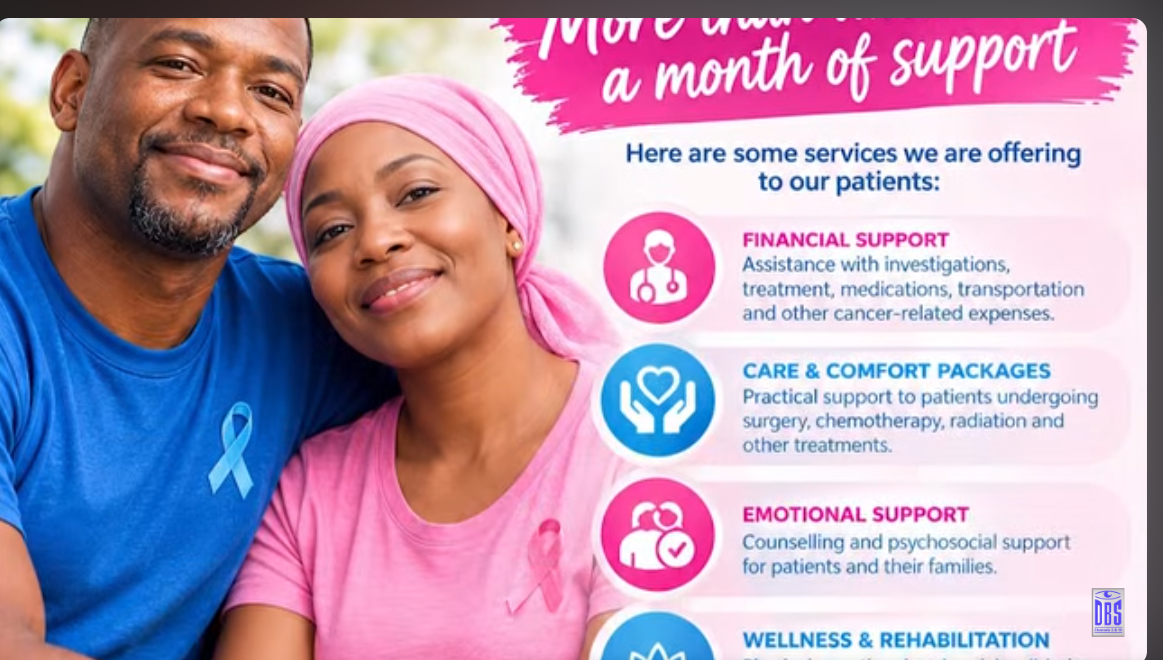 CANCER SOCIETY URGES YEAR-ROUND SUPPORT FOR BREAST CANCER PATIENTS